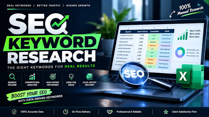 do profitable keyword redearch and competitor analysis