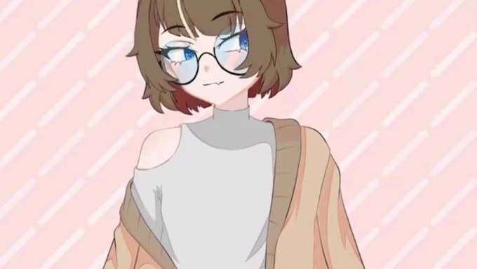 design live2d vtuber model vtuber rigging 2d vtuber model vtuber anime model