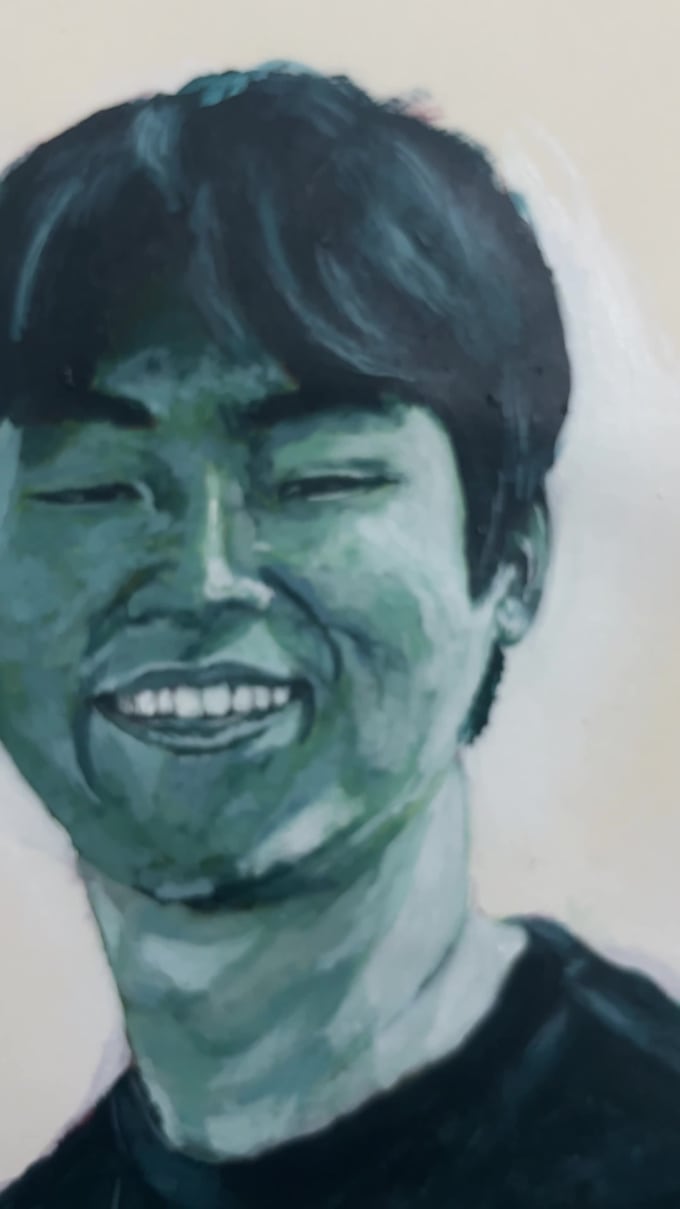 make expressive acrylic portraits from your reference photo