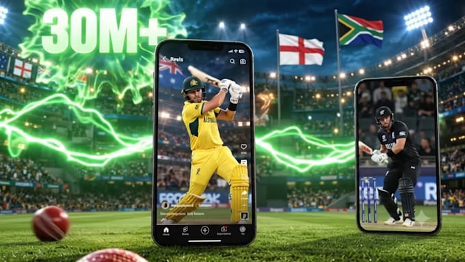 create viral cricket edits and highlights shorts and reels