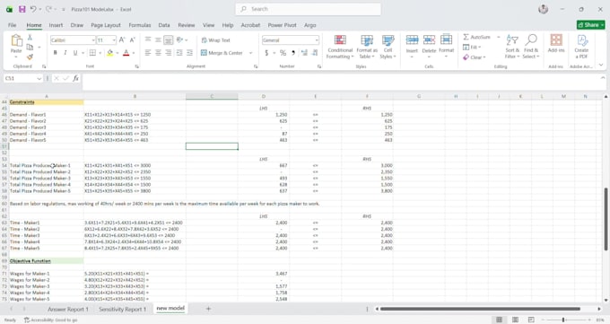 assist in linear programming operations research