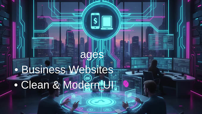 build a responsive website and landing page