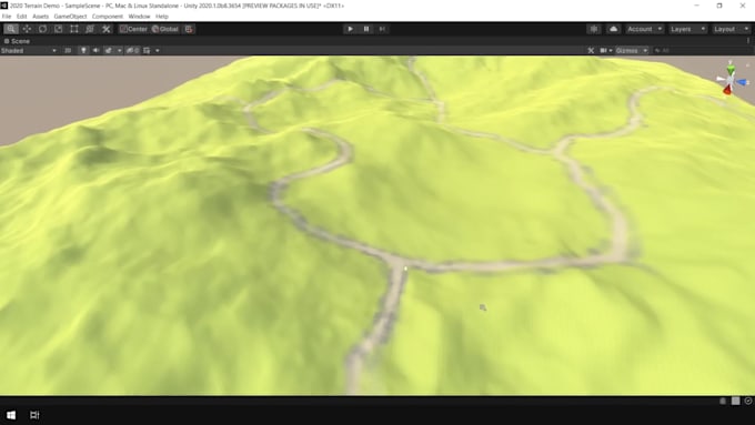 create professional VR environments in unity game engine