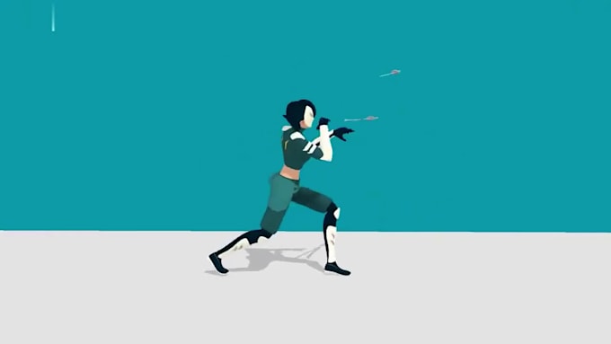 do 3d game character animation 3d rigging model unreal engine ue5 game animation
