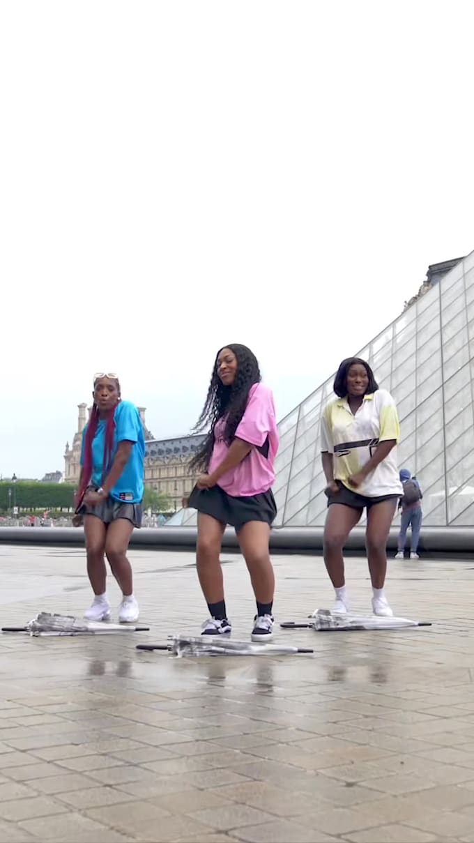 create viral tiktok dance group dance choreography