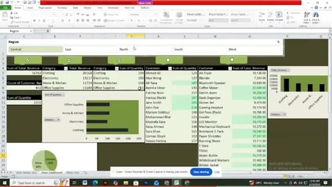 clean CSV files and do advanced excel data cleaning