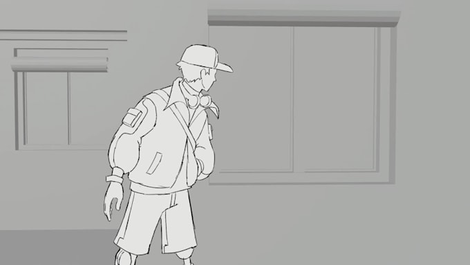create high quality 2d frame by frame animation, ads, fights, acting, more