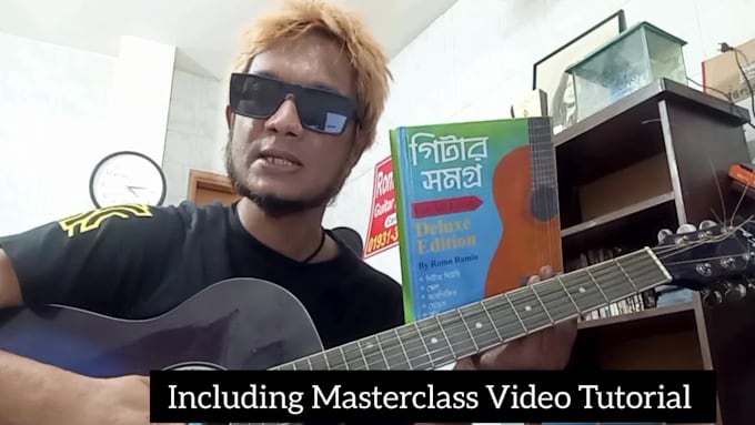 teach complete beginners with a guitar learning book