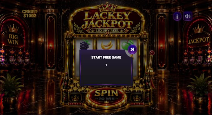 do a custom slot reel HTML5 game for web