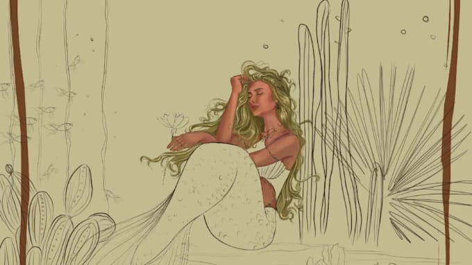 handdrawn sketches for books, stories and creative ideas