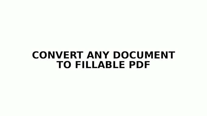 create professional fillable PDF forms, editable and interactive pdfs