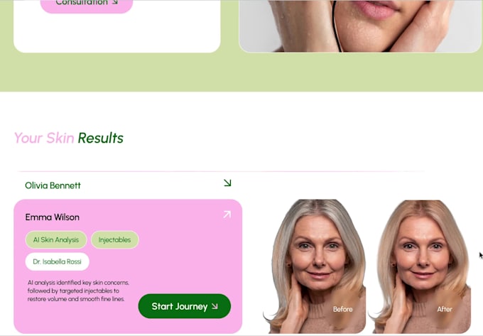 design a website UI UX in figma