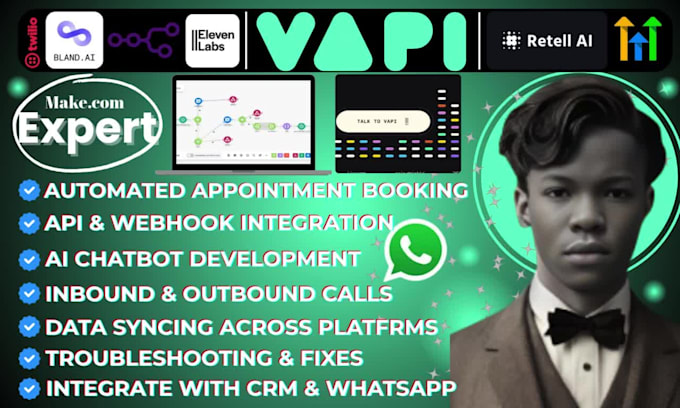 develop ai agent vapi ai retell ai voice agent vapi ai calling agent elevenlabs