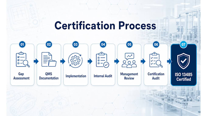 prepare iso 13485 documentation and help you achieve certification