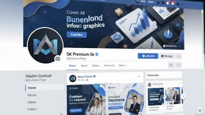 create and setup a professional facebook business page