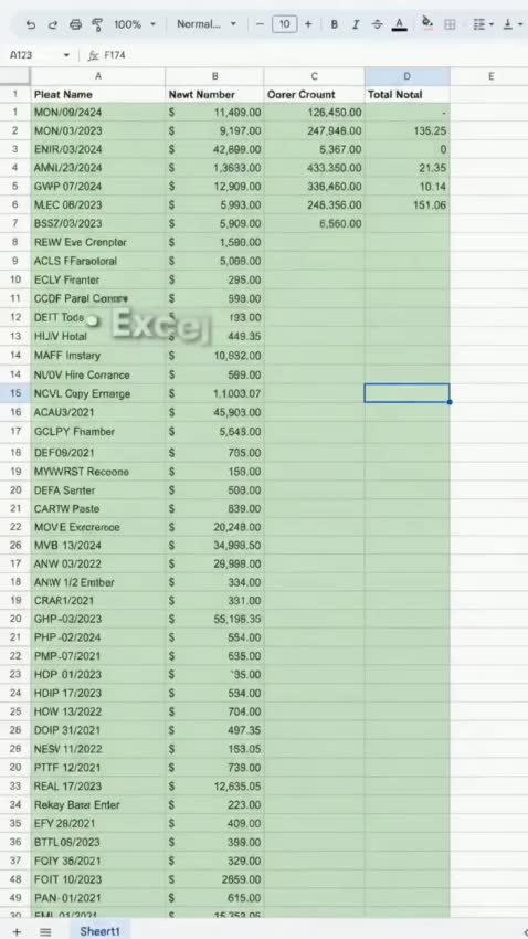 accurate data entry, excel data entry, copy paste and web research