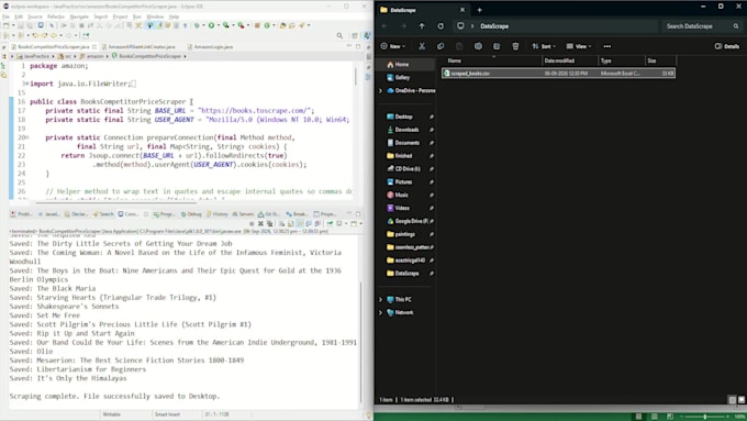 automate your data entry and web scraping