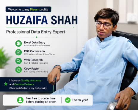 do expert data entry, ms excel, word, and power point