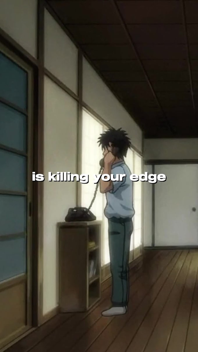 create an anime motivational video