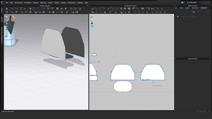 create professional cad sewing patterns for custom bags in PDF and dxf files