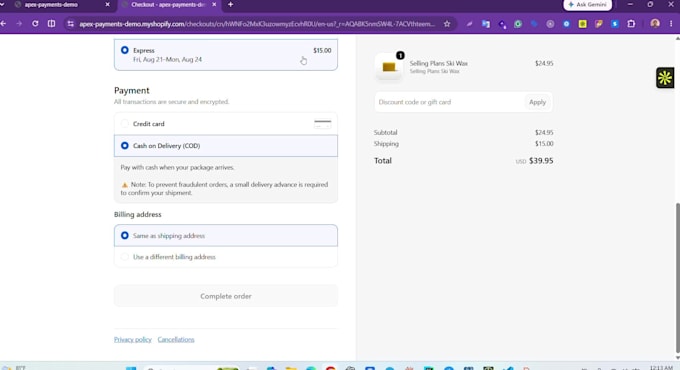 build custom shopify payment rules and checkout functions