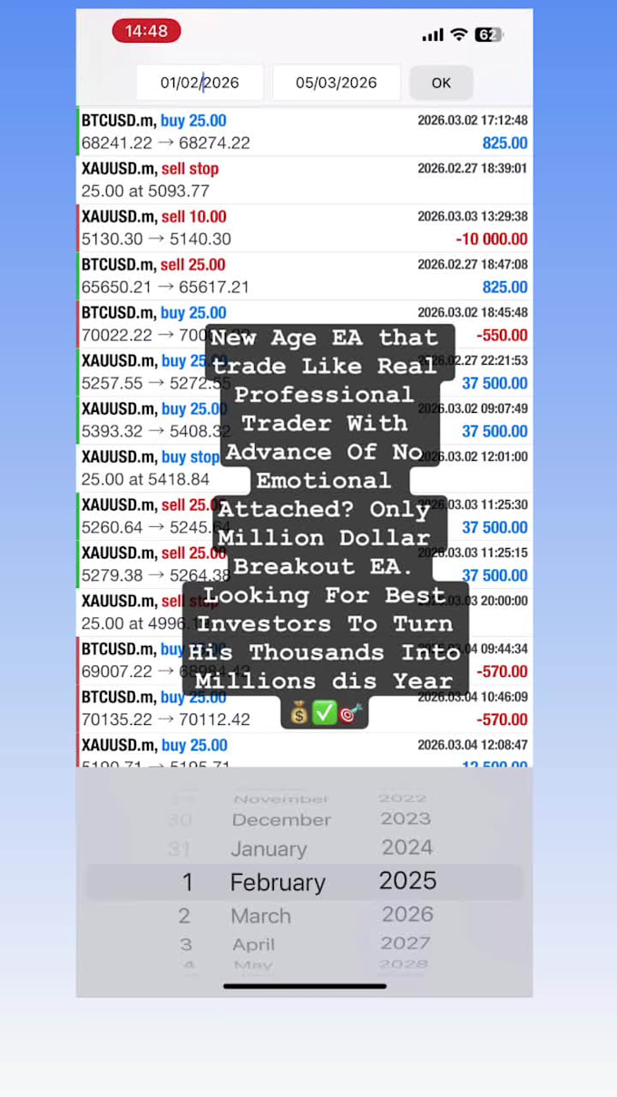 deliver profitable forex trading robot, forex ea robot, trading bot, gold ea