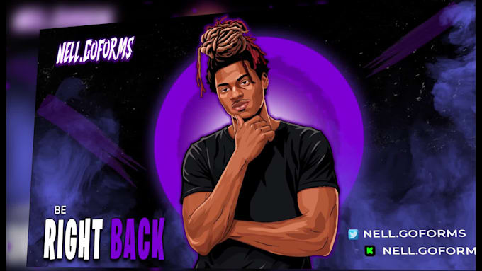 design twitch logo,twitch stream overlay,animated overlay, screens