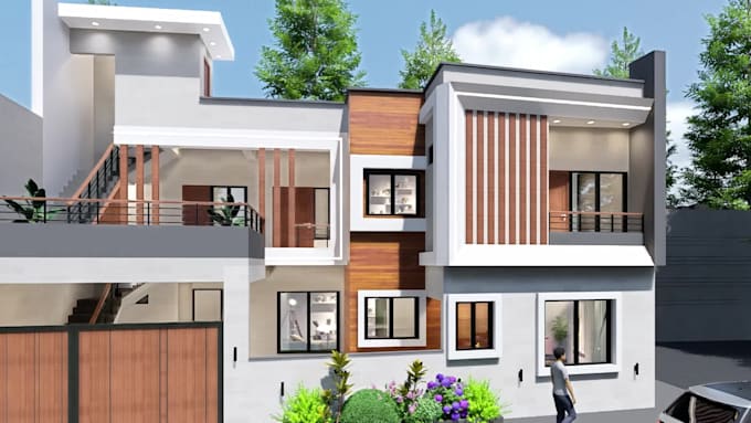do a detailed sketchup 3d model from your 2d floor plan