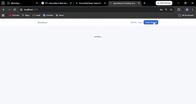 build an appointment booking and queue management web app