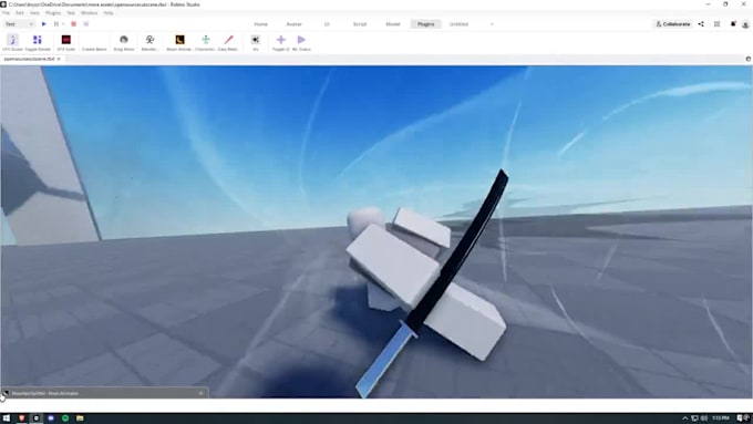roblox weapon scripting, vfx, sfx, custom roblox combat dev