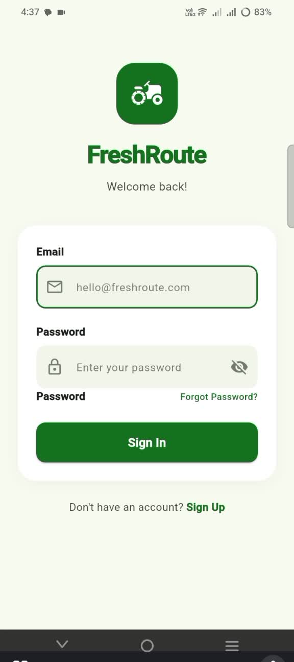 develop a cross platform mobile app using flutter