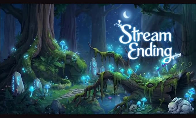 do custom stream overlay animated twitch overlay vtuber overlay for streamers