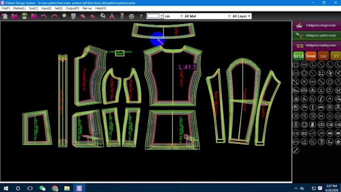 create professional garment patterns master