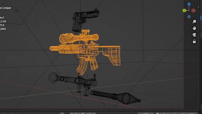 create low poly 3d game assets and character