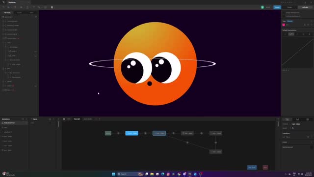 create smooth rive lottie web animation interactive ui and game state machines