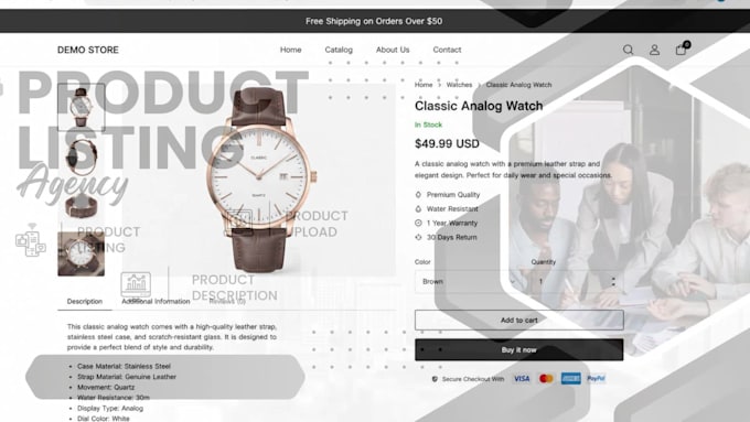 do amazon product listing, product description and data entry for 15