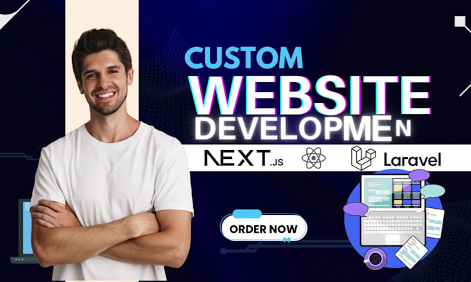 build custom responsive web app, dynamic dashboard, API backend