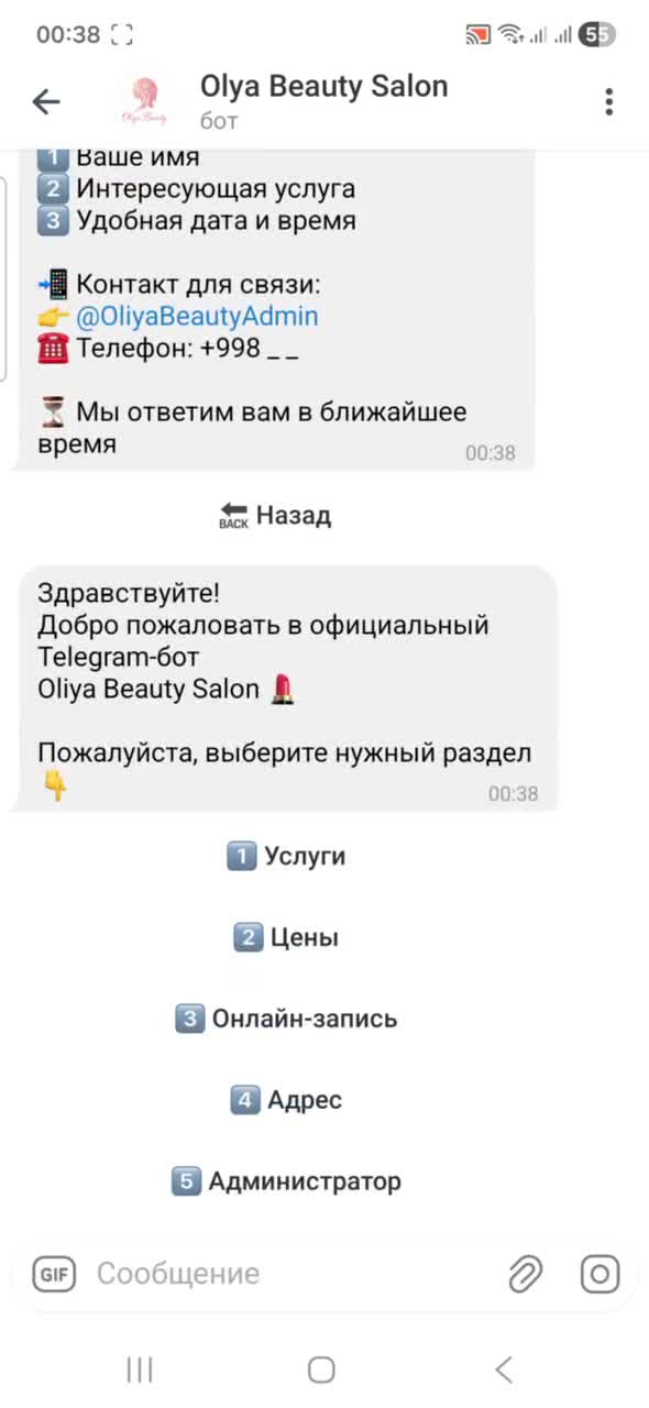 create a telegram bot and qr menu website for restaurants