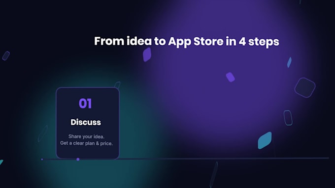 develop mobile app for ios and android using flutter and react native