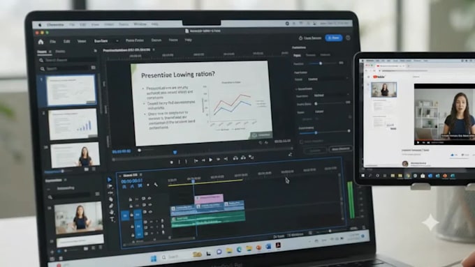 edit elearning, online course and training videos