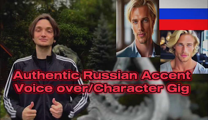 voice over with a russian accent