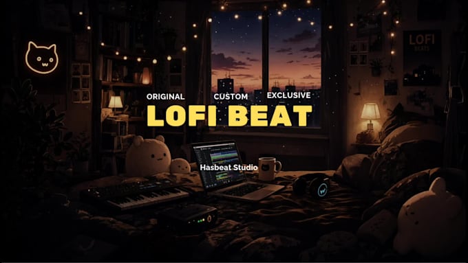 produce original lofi beats for you