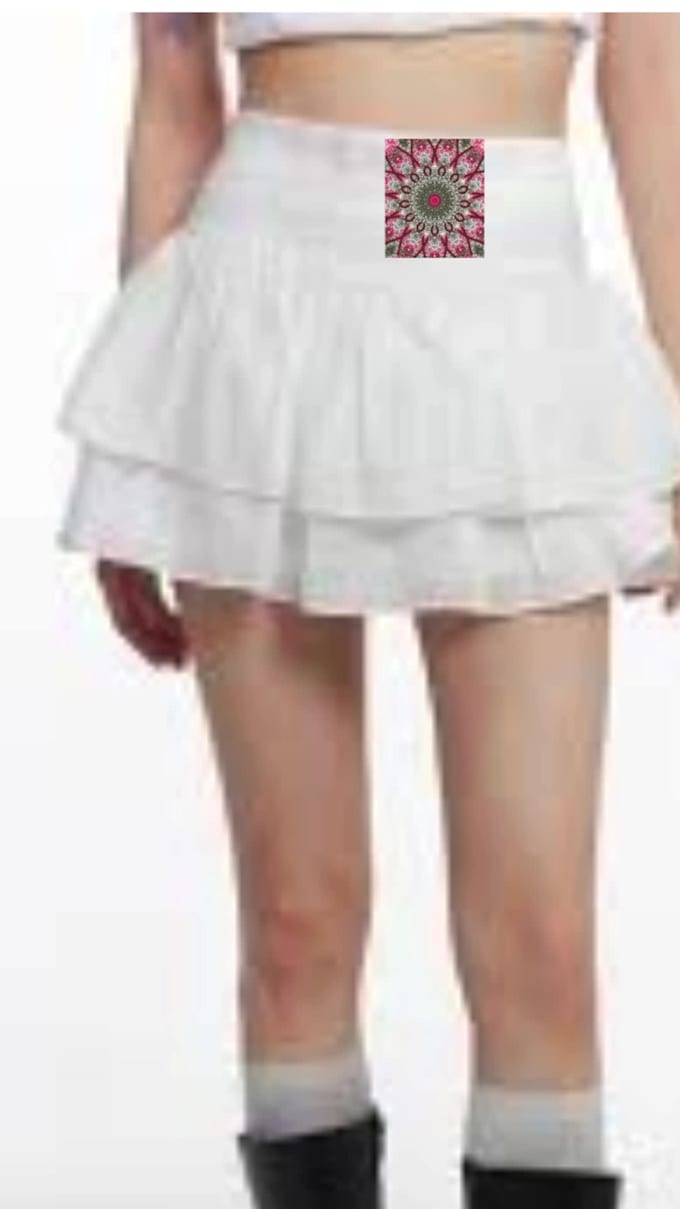create unique mini skirt design
