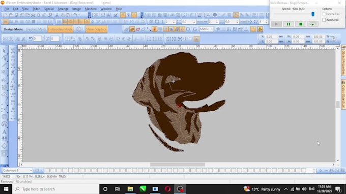 do custom embroidery digitizer your dog, pet, cat, etc