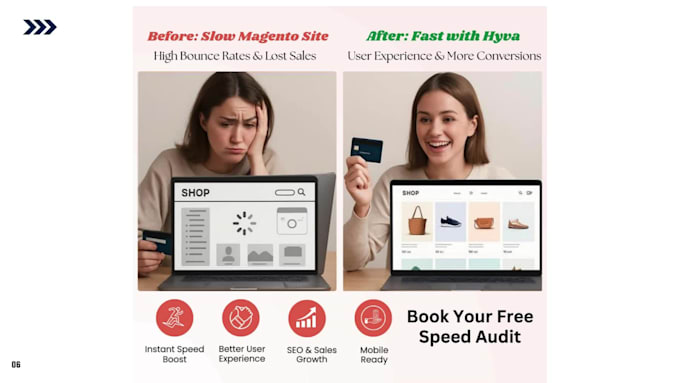 do hyva theme design for magento 2 to improve store speed