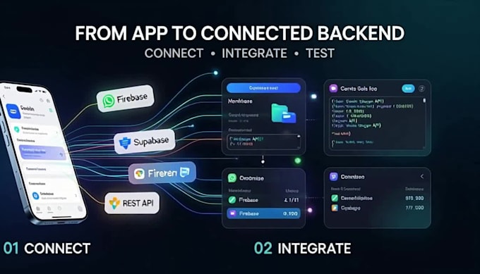 integrate backend services firebase, supabase and apis into your unity game