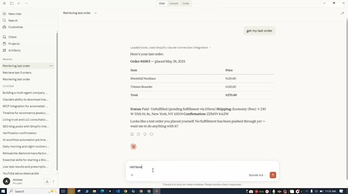 custom ai agent and mcp server development for claude