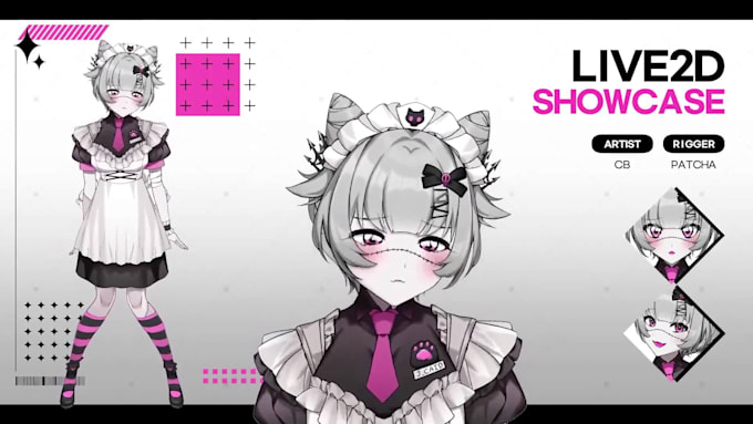 design live2d model, 2d vtuber model, vtuber rigging, live2d vtuber model