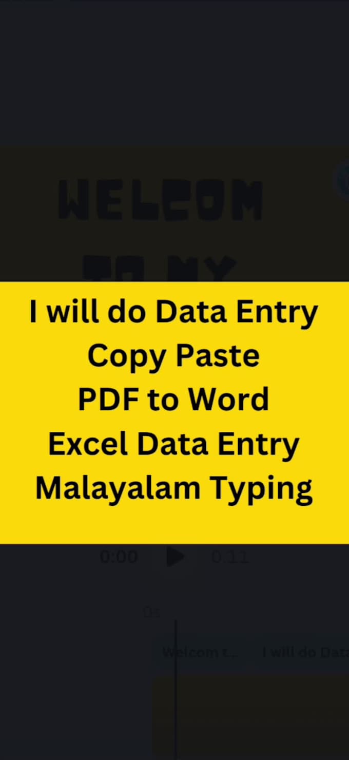 do data entry, copy paste, excel data entry and typing work