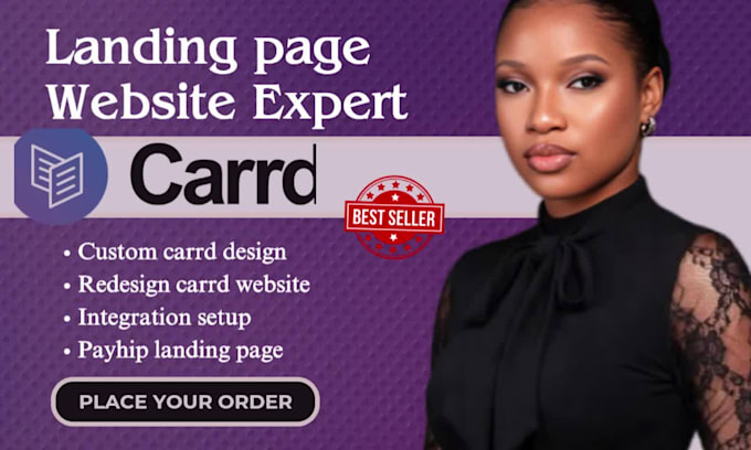 design carrd landing page, redesign carrd website carrd co landing page design